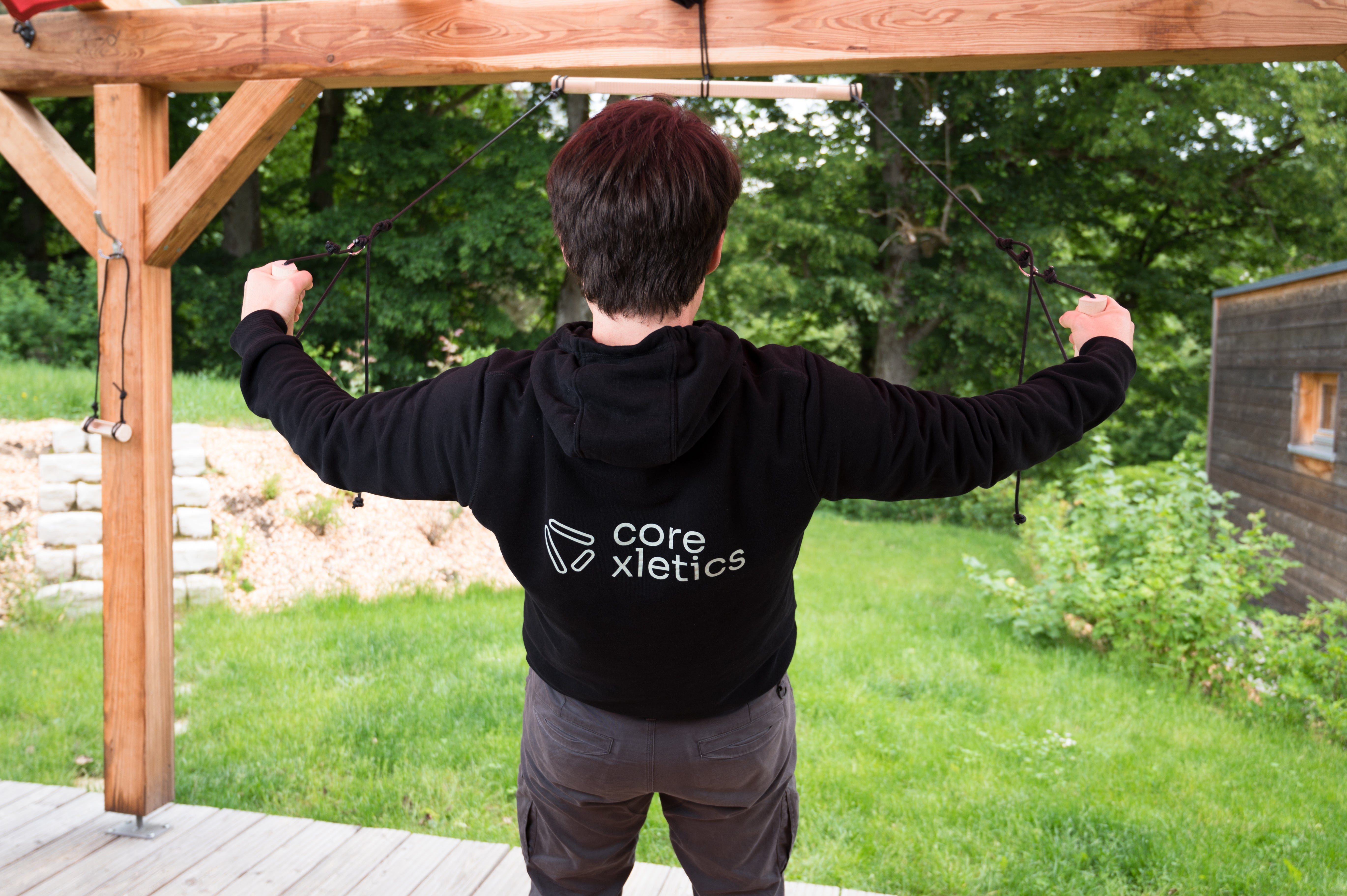 Reverse Flies - Ganzkörperstabikracher mit Fokus auf Deltoidus und hinterer Schulter